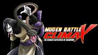 Naruto MUGEN Battle Climax - Arcade/Survival (Orochimaru) [Hard 8] [No Commentary]