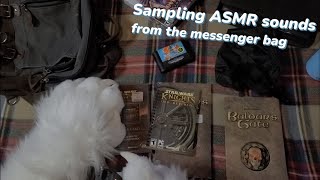 [Furry ASMR] Sampling assorted items from a knapsack 🎒