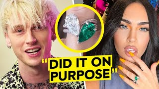 Machine Gun Kelly Made Megan Fox's Ring IMPOSSIBLE To Come Off!