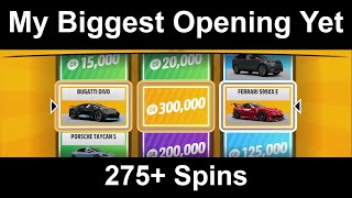 MY BIGGEST OPENING YET... Forza Horizon 5 - 125+ Super Wheelspins and 150+ Wheelspins Opening