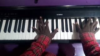 How to play a simple melody on the piano.