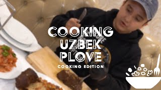 Learning How To Cook Plov For 25 People (Rice Pilaf)