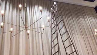 REMOTE CONTROL MOTORIZED CURTAINS TRACK