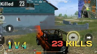 17 KILLS RECORD IN POCHINKI / SOLO VS SQUADS / 23 KILLS / PUBG MOBILE....