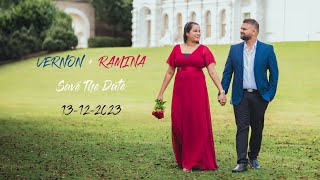 Vernon + Ramina Save The Date