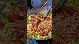 Mumbai की MostFamous Fry Noodles Manchurian Bhel Rs 20/- Only 😍😍😋😋|| #shorts #viral #trending #video