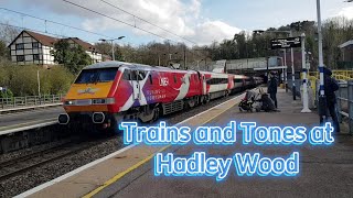 Trains and Tones at Hadley Wood - ECML - 12/03/22 w/ The_ londontrainspotter & tfl_train_spotter