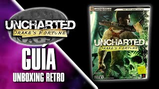 RETRO UNBOXING 🤩 La guía de Uncharted: EL TESORO DE DRAKE (PS3) y declaraciones de ND en 2007 🫣