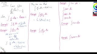 V110  Integral of logarithmic function 1