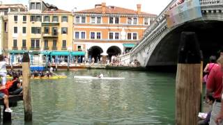 boat race in venice