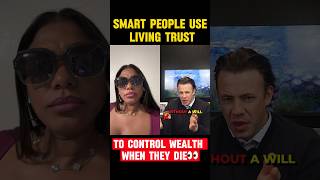 How RICH PEOPLE Use Living Trust To Control Wealth When They Die! #shorts #finance #money #trust