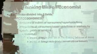 NEIU ECON Lecture Series 4 (Part 1): Micro v. Macroeconomics