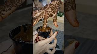 ohh so amazing colour ❤️😮mehndi design 2024#eid#henna#new#trending#finger bridal mehndi 2024