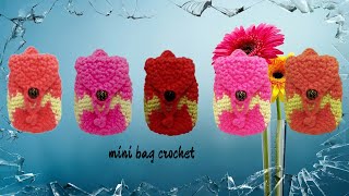 How To Crochet  Mini Back Bag ||Part 1/2