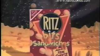 Ritz Bits Sandwiches; Cheese and Peanut Butter