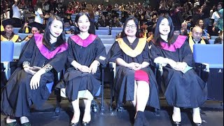 YMCA Hongkong Graduation Day OFW from different Nationlities graduated with the Courses they wanted.