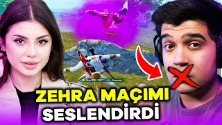 PUBG MOBİLE OYNUYORUM AMA SEVGİLİM ZEHRA MAÇIMI SESLENDİRİYOR | PUBG Mobile Gameplay (One Man Squad)