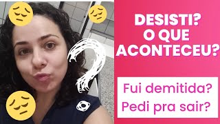 Fui demitida? Desisti do meu setor? o que acontece? #censoibge #censo2022 #ibge