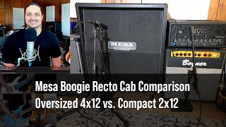 Mesa Boogie Oversized 4x12 vs. Compact 2x12 Review: Clean, Overdrive, High Gain & 8 String Guitar