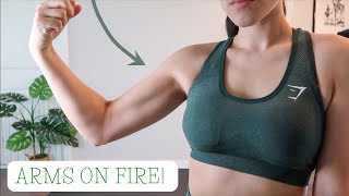 TONED ARMS in 2 WEEKS // 3 min SLIM ARMS WORKOUT