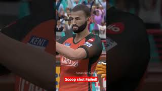 Nicholas Pooran scoop failed! #shorts #cricket22