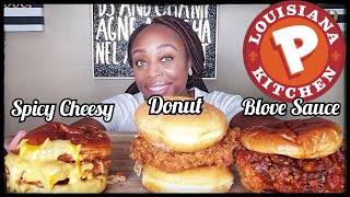 Popeyes Chicken Sandwich Mukbang