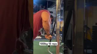 100 kg 15 reps challenge #thesbfitness #challenge #fitness #shortvideo #viral