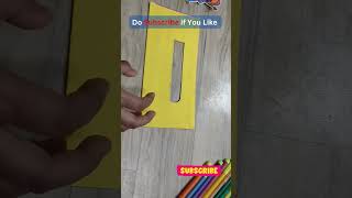 Sliding Card Making Idea | #shortsvideo #papercraft #diy