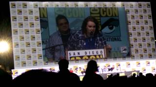 san diego comic con  - Stranger Things - ex actoress from the cast asks a question