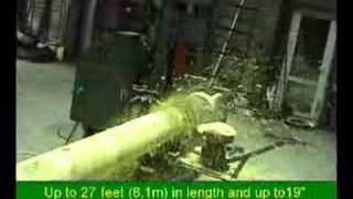 Log Lathe LL-41: Log turning