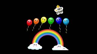 Pretty Balloons - Colors with Balloons Dance #shorts