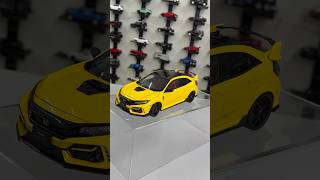 Honda Civic Type R (FK8) Limited Edition Sunlight Yellow Diecast Model Cars