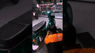 MOTOR HONDA C70 warna hijau|gibran motor malang