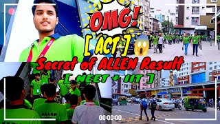 Secret Of Allen Results [ACT - Test] | Full Detailed Interesting Vlog #allen #kota #neet2024