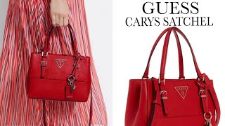 GUESS CARYS LOGO SATCHEL | GUESS Style: #VG740306 | An Kleh Reviews