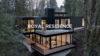 "Royal Residence: A Modern Haven in Portland's Forest Park"