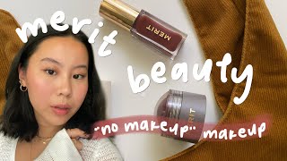 is MERIT BEAUTY worth the hype? [my take on the "clean girl" aesthetic: everyday summer makeup]