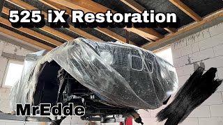 Restoring a BMW E34 525iX Episode 5: Welds & Paints