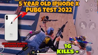 iPhone X Pubg Test 2022 | Are iPhones Worth for gaming? Pubg Mobile Gameplay