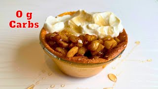 Secret Ingredient Keto Apple Pie, 0 Carb?