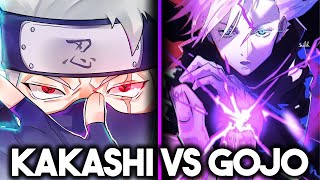 Kakashi Vs Gojo: An Unfathomable Battle | What If Series #Gojo #Kakashi #jujutsukaisen #Naruto