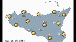 Previsioni meteo sicilia prossimi giorni 02/06/2014