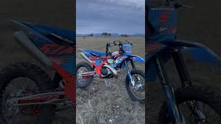 Sound KTM 2024 EXC 250 SixDays 💙🧡 #enduro #ktm #2024 #bike #motorcycle #shorts #youtubeshorts