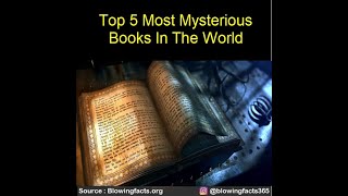 Top 5 Most Mysterious Books in the world