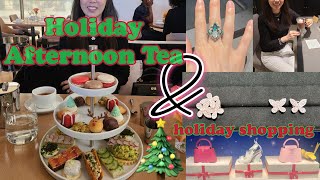 Holiday Afternoon Tea at Knife Pleat l Holiday shopping at South Coast Plaza