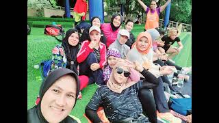 Tabata outdoor perdana bersama Coach NoLa dan Tabata Lovers