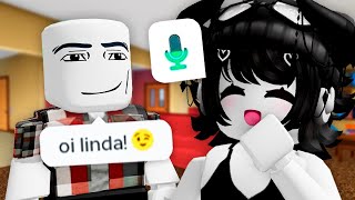 fingi ser uma garota no chat de voz do roblox