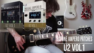 Hotone Ampero / Ampero II / Pulze Patches | U2 vol1 | Medley Demo (The Edge tone)