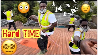 HARD TIME cleaning ROOF HOMEOWNER didn’t want to PAY for EXTRA WORK