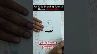 Halloween drawing#shorts #easydrawing #kidsdrawing #drawingforbeginners #rainbowdrawing #halloween